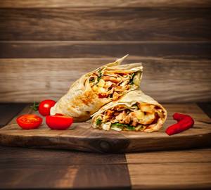 Peri Peri Special Chicken Shawarma Roll