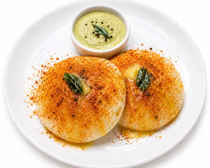 Ghee Pudi Idly