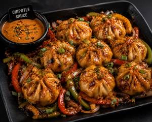 Chipotle Momos[6 Pieces]
