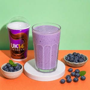 Blue Berry Thick Shake
