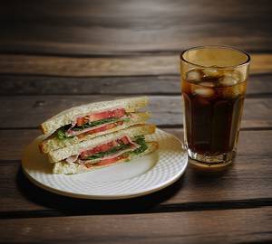 Aalu Pyaz Sandwich + Coke [250Ml]