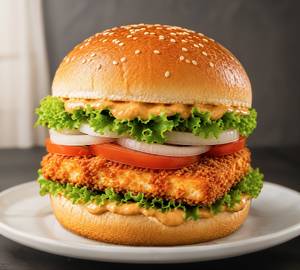 Paneer Zinger Burger