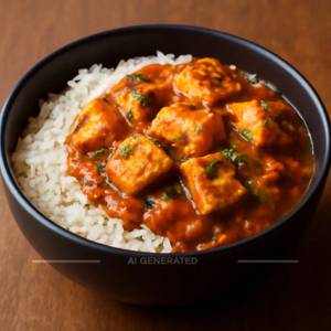 Paneer Masala Rice Bowl