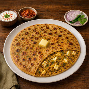 Aloo Paneer Paratha