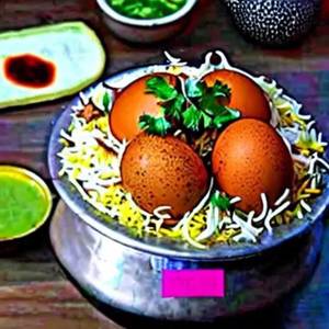 Egg Hyderabadi Biryani