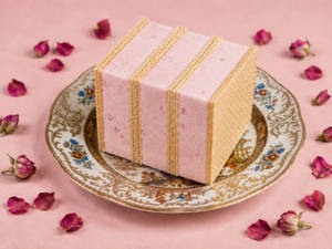 Rose Petal Sandwich Ice Cream