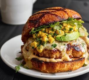 Cheese Corn Burger