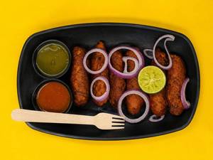 Mushroom tandoori momo