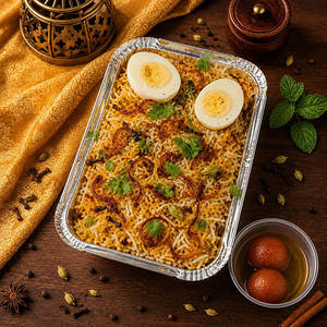 Egg Biryani Gulab Jamun Combo