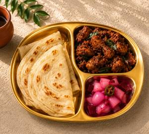 Chicken Chukka & Malabar Parotta