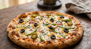 Loaded Veggie Supreme Pizza