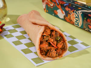 BBQ Chicken Khuboos Shawarma