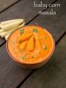 Baby Corn Masala [400 Grams]