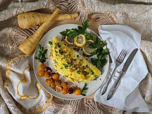 Lemon Omelette [2 Egg]