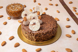 Almond Rocher Cake (600 Gms)