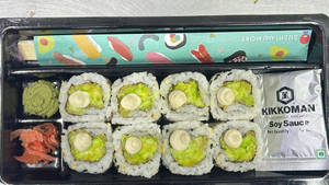 Cheesy Edamame & Avocado Roll