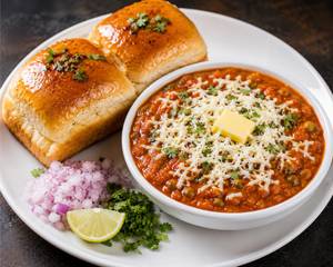 Cheese Pav Bhaji