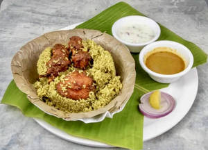 Kabab Biryani.must Try