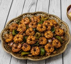 Pepper Prawns