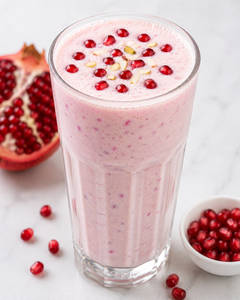 Pomogranate Milk Shake