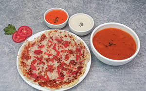 Butter Tomato Uttapam