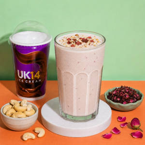 Kaju Gulkand Thick Shake