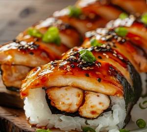 Crispy Chicken Teriyaki Sushi