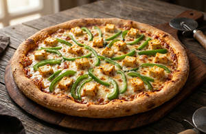 Loaded Cheese & Fresh Paneer Pizza