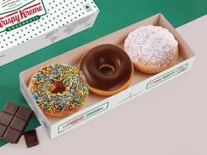 Assorted Doughnuts - Box Of 3