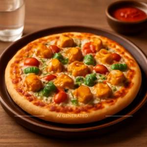 Paneer Tikka Pizza (8 Inches)