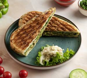 Chili Cheese Panini Sandwich