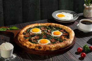 SuperYou High Protein Signature Bacon & Egg Power Pizza