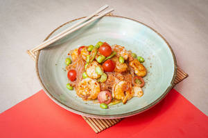 Thai Glass Noodle Salad With Prawn