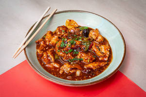 Three Pepper Chilli Chicken