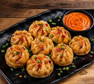 Peri Peri Veg Momo`S (6Pcs)