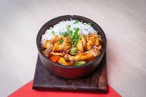 Traditional Chilli Chicken Bowl (classic Indo-chinese Chilli Chicken)