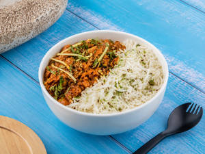 Kadai Chicken with Jeera Rice Bowl