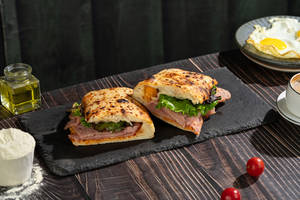 SuperYou High ProteinLow-Fat Smoked Ham & Cheese Melt Sandwich