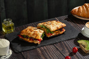 SuperYou High Protein Clean-Cheat Loaded Veggie Club Sandwich