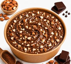 Roasted Almond + Nutella Bowl Cake