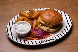 Chicken And Cheese Burger