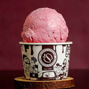 Fasting Fresh Strawberry Ice Cream