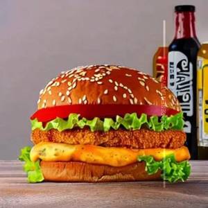 Peri Peri Cheese Chicken Burger