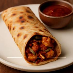 Schezwan Paneer Roll
