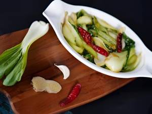 Stir Fried Pokchoi