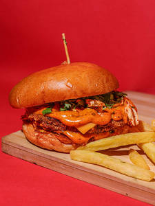 Amritsari Burger 4'