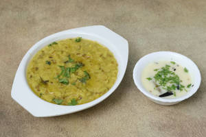 Moong Dal Khichdi with Gujarati Kadhi