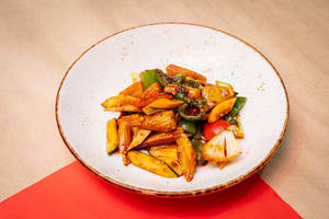 Jain Exotic Veg In Soya Chilli Sauce