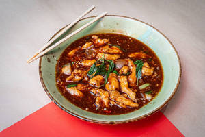 Thai Basil Chicken With Red Chilli