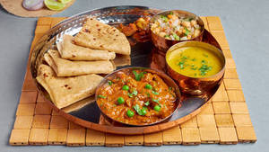Medium Tiffin Thali (veg)
